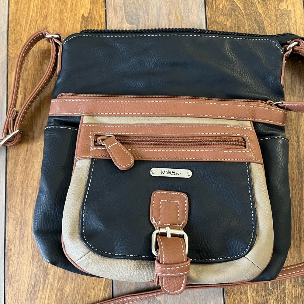 Multi Sac crossbody bag purse great condition